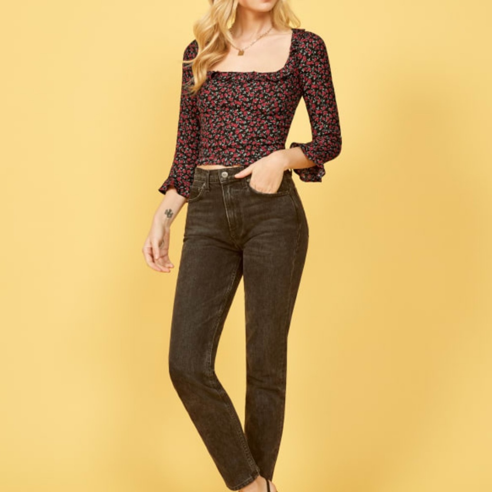 Reformation Barb Top